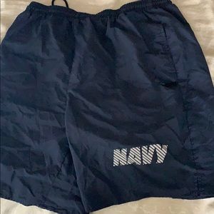 US Navy workout shorts